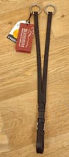 Image of RUNNING MARTINGALE ATTACHMENT, Shires Blenheim, 42cms, Havana, NWT