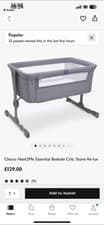 Image of Chicco next2me Essential Bedside Crib