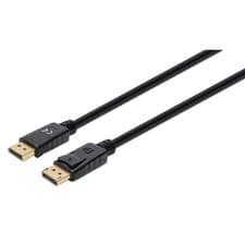 Image of Manhattan Displayport 1.4 Cable 8K@60Hz 2M Suitable for All 8K 4K & 1080P/Hd Use