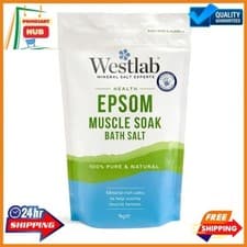 Image of Westlab Reviving Epsom Salt, 1kg Resealable Pouch| Pure and Unscented
