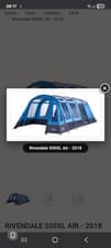 Image of Vango Rivendale 500XL 5 Person Double Skin Tent - Sky Blue