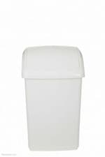 Image of New Swing Top Plastic Rubbish Waste Bin Office Bedroom Kitchen Paper Bins