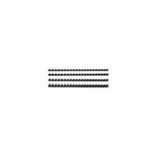 Image of 4028600 , Acco GBC Binding Comb 16mm A4 21-Ring Black Pack of 100