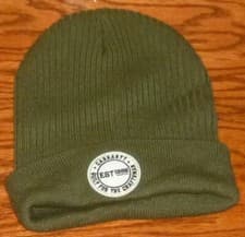 Image of Carhartt® Knit Cuffed Craftsman Patch Beanie 104878 -G72 Basil