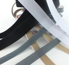 Image of 20mm 25mm 50mm hook & loop tape sew on or self adhesive black white grey beige