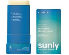 Image of Attitude Sunly After Sun Stick Plastic Free Mint Cucumber- 2oz