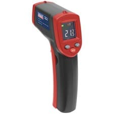 Image of Sealey Infrared Laser Digital Thermometer 12:1