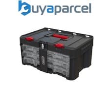 Image of Keter Roc 253380 Stack N Roll 3-Set Tool Box Case Organiser KETSNR3ORG