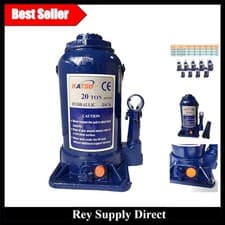 Image of Versatile 20 Ton Hydraulic Bottle Jack for Trucks, SUVs, and More – Rugged Steel