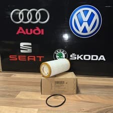 Image of GENUINE VOLKSWAGEN AUDI SKODA OIL FILTER 06L115562B    06L103801D