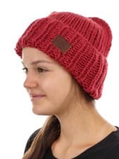 Image of O'Neill Beanie Knit Hat Winter Pink Warm