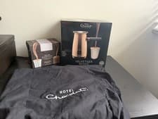Image of Hotel Chocolat Velvetiser - chocolate - with two extra Podcups - Brand New 
