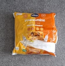 Image of Silentnight Yours & Mine Dual Control Electric Blanket Double (unused)
