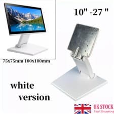 Image of Monitor Stand 10-27'' VESA Monitor Stand Base Tilt LCD Touchscreen Holder Stand