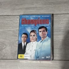Image of The Champions Complete Series Boxset DVD + Booklet R2 NEW SEALEF