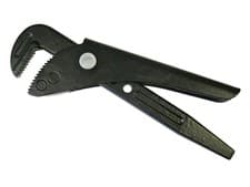 Image of Faithfull FAIPWLA9 230mm 9-inch Lever Action Pipe Wrench with 48mm Cap