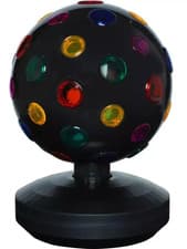 Image of Disco Ball Lamp - Multicoloured - NEW open box