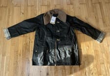 Image of Barbour Kelburn Green Waxed Women’s Jacket - UK12 New With Tags