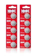 Image of 10 X CR2450 3V Lithium Coin Cell Battery 2450 DL2450 by 100%PeakPower