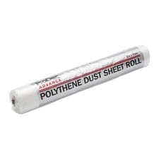 Image of ProDec Advance 50 x 2 Metre Polythene Dust Sheet Waterproof Roll Trade Quality