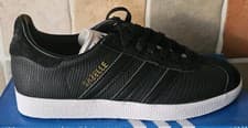 Image of  ADIDAS ORIGINALS WOMENS GAZELLE BLACK/BLACK SIZE3 1/2(EUR 36)BNWT BRAND NI BOX 