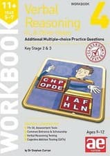 Image of 11+ Verbal Reasoning Year 5-7 GL & Other Styles Workbook 4: Additional ...