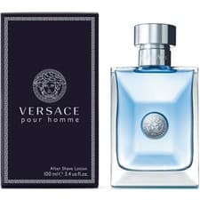 Image of VERSACE HOMME AFTERSHAVE LOTION 100ML | FOR HIM | NEW SEALED BOX | FREE P&P |