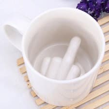Image of Personality Novelty Ceramic Mug 300ml Coffee Cup Office Gifts