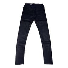 Image of G-STAR Women's Black Lynn Zip Skinny Jeans RRP £80