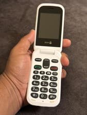 Image of Doro PhoneEasy 2404 Unlocked Senior SOS Clamshell Flip Big Keypad Mobile Phone