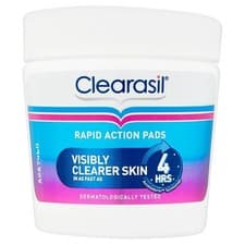 Image of CLEARASIL RAPID ACTION 65 PADS VISIBLY CLEARER SKIN IN 4 HOURS