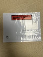 Image of 1000 A6 PRINTED DOCUMENT ENCLOSED WALLETS 225x165mm