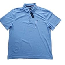 Image of Tommy Hilfiger Light Blue Slim Fit Soft Cotton Polo Shirt size XXL 2XL NWT MENS