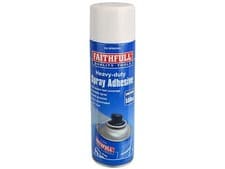 Image of Faithfull FAISPRAYAD Spray Adhesive 500ml (Non-Chlorinated)