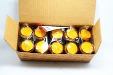 Image of 10Pcs  Yellow AC/DC 24V 22mm Thread LED for Electronic Indicator Signal Light #p