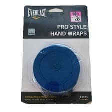 Image of Everlast Pro Style Hand Wraps 180” Boxing Wrap Blue New
