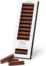 Image of Hotel Chocolat Caramel Milk Chocolate Batons - 15 Chocolate Sticks, 120g