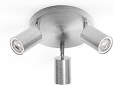 Image of LED GU10 3 Head Adjustable Ceiling Spotlight Flush Mount Kitchen Light