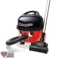 Image of Numatic Henry Micro HVR200M-21 Red Vacuum Cleaner with Hairo Brush- 5764-2-E