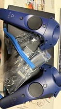 Image of New 2 X HTC Vive Controller 2018 for Vive Pro, Cosmos Elite VR, Virtual Reality
