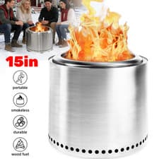 Image of Smokeless Fire Pit ,Bonfire Wood Burning Firepit | Smoke less Bonfire stove