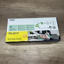 Image of Brother TN‑321Y Yellow Toner Cartridge - (TN321Y) please read  
