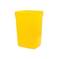 Image of Addis 60 Litre Flip Top Bin Yellow Base 510901