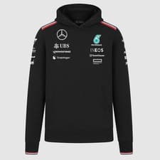 Image of Mercedes AMG Petronas F1 Team Black 2024 Hoodie