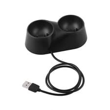 Image of Dual Charger Dock Charging Station Stand For Play Station PS4 VR Remote