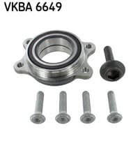 Image of Front SKF-OE VKBA 6649 Wheel Bearing Kit for AUDI,PORSCHE