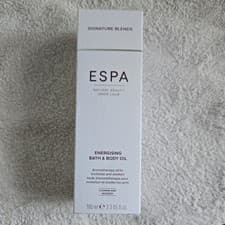 Image of ESPA Natural Beauty ENERGISING Bath & Body Oil 100ml RRP £34