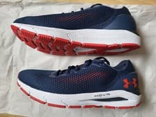 Image of Under Armour Hovr Sonic 4 Men's Running Shoes Trainers Blue/Red UK 10 Brand New