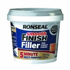 Image of Ronseal Smooth Finish 5 Minute Multi Purpose Filler Tubs 290ml 600ml