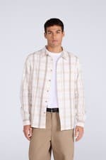 Image of Animal Men's Check Flannel Shirt Lightweight Button Down Male Casual Top